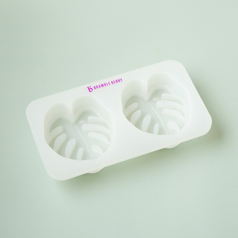2 Cavity Monstera Silicone Mold image number null